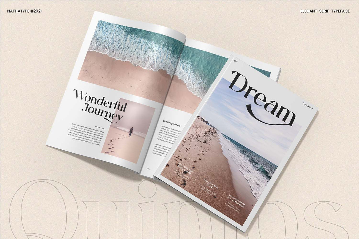 Quitos, a Serif Font by Nathatype (Photo 4 of 10)