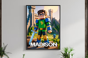 Custom Gamer Portrait, a Person Illustration by HubbaDigitals (Thumbnail 3 of 9)