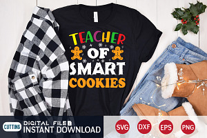 Teacher of Smart Cookies T-Shirt
