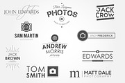 Photography Logo Bundle, a Branding & Logo Template by Jack Gosbell (Thumbnail 4 of 4)