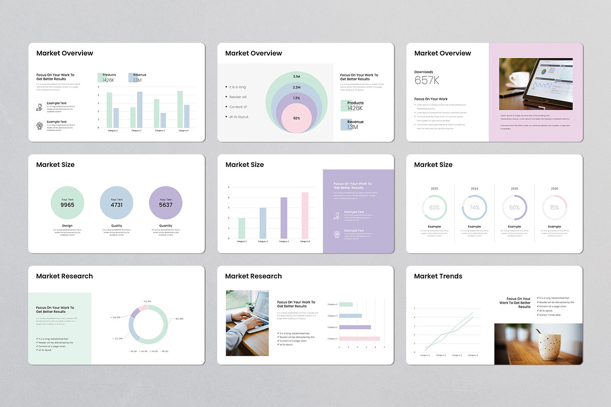 Business Plan Google Slides Template, a Presentation Template by Design Vault (Photo 6 of 13)