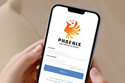 Phoenix Pixel Colorful Logo, a Branding & Logo Template by Design_Planet (Thumbnail 3 of 4)