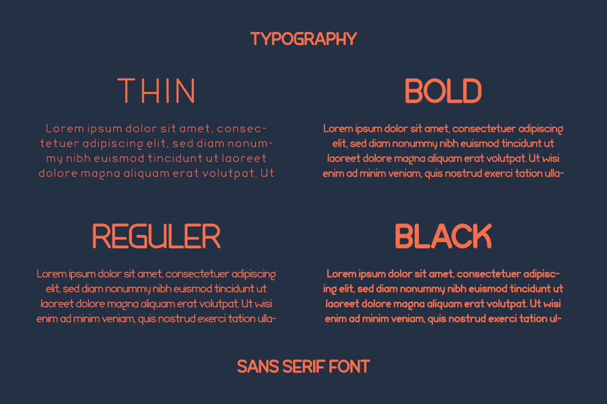 Kimora, a Sans Serif Font by twinstd (Photo 4 of 11)