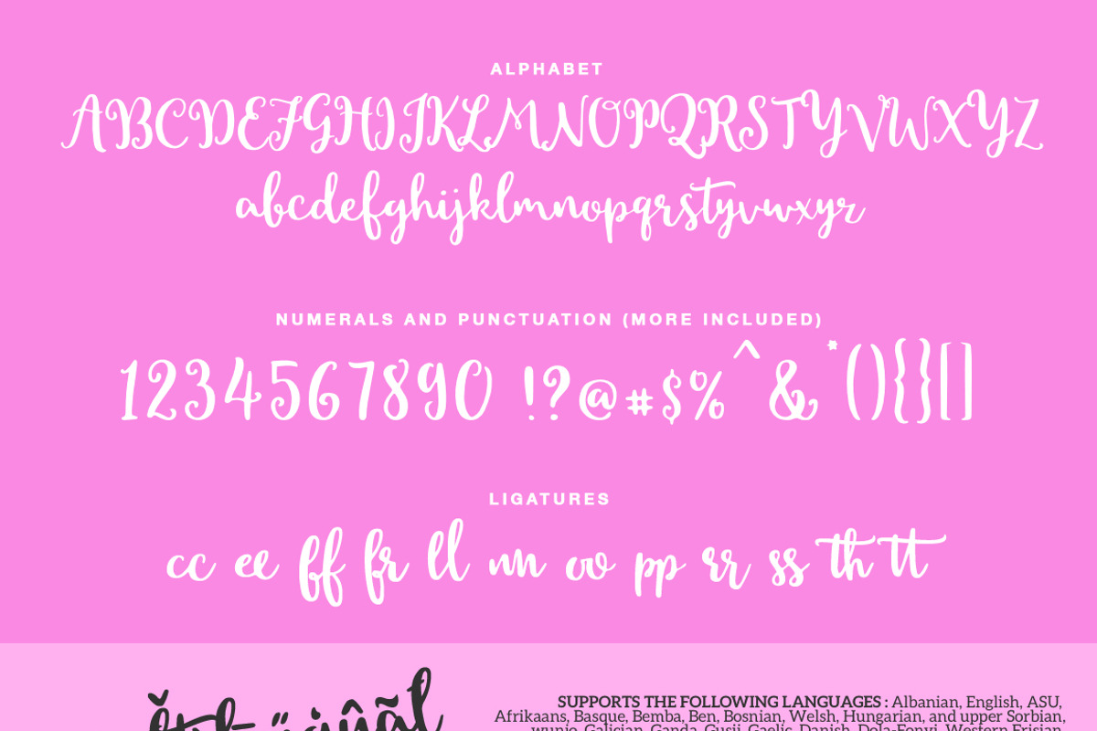 Aareata Script preview 8