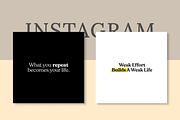 SUCCESS 50 INSTAGRAM TEMPLATE, a Social Media Template by RB Boutique (Thumbnail 5 of 9)