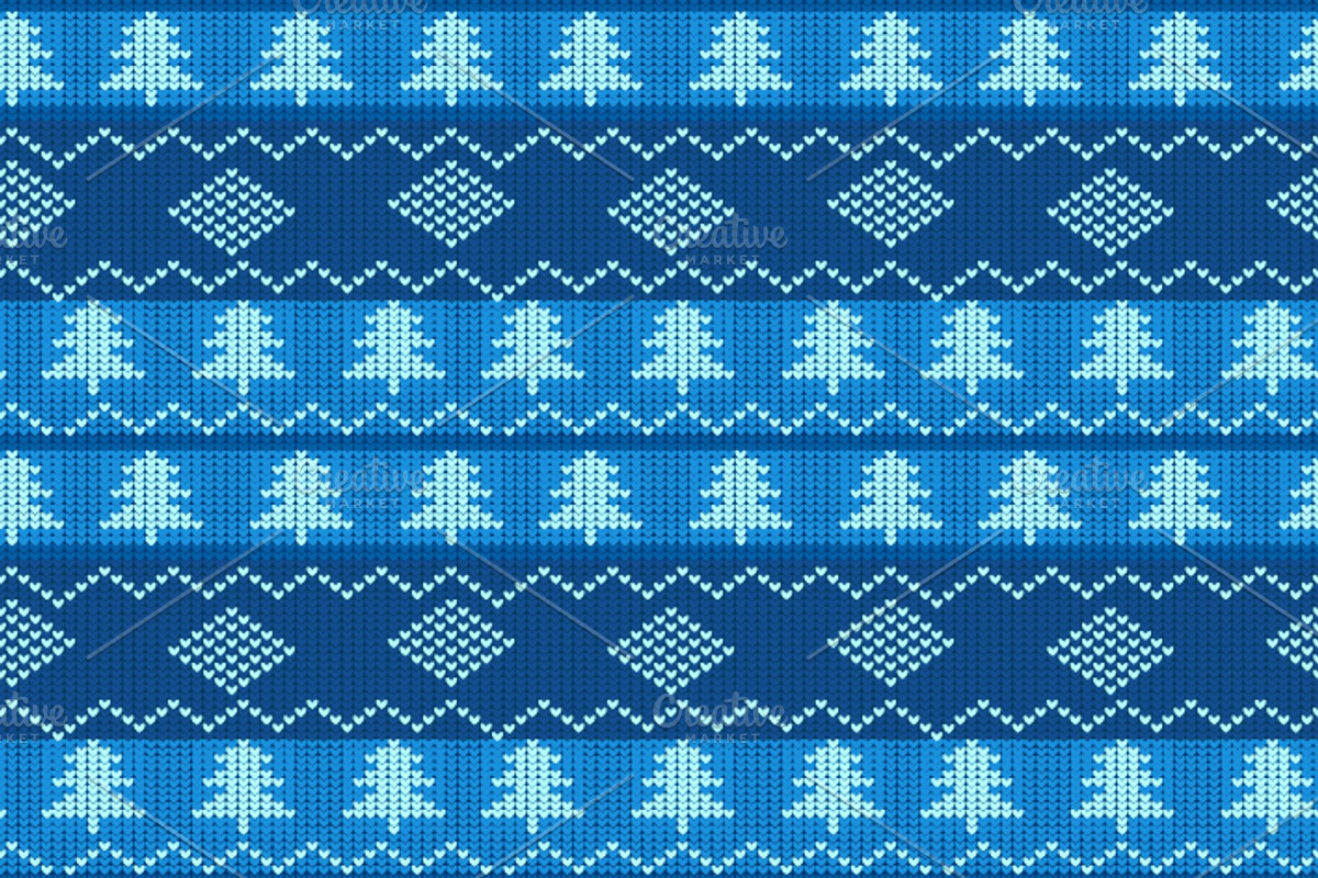 Christmas Seamless Knitting Patterns preview 4