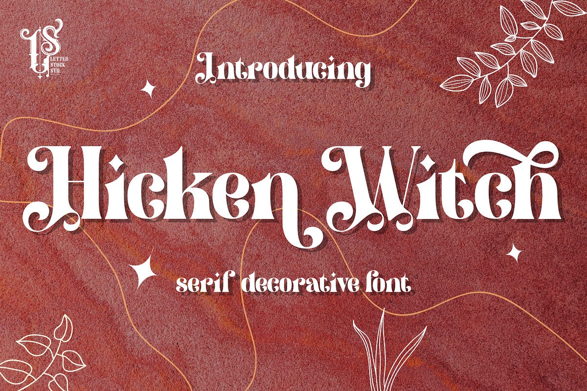 Hicken Witch, a Serif Font by LetterStock (Photo 1 of 8)