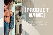 DENIM CLOTHING STORE SOCIAL MEDIA, a Social Media Template by Daring Digies (Thumbnail 5 of 8)