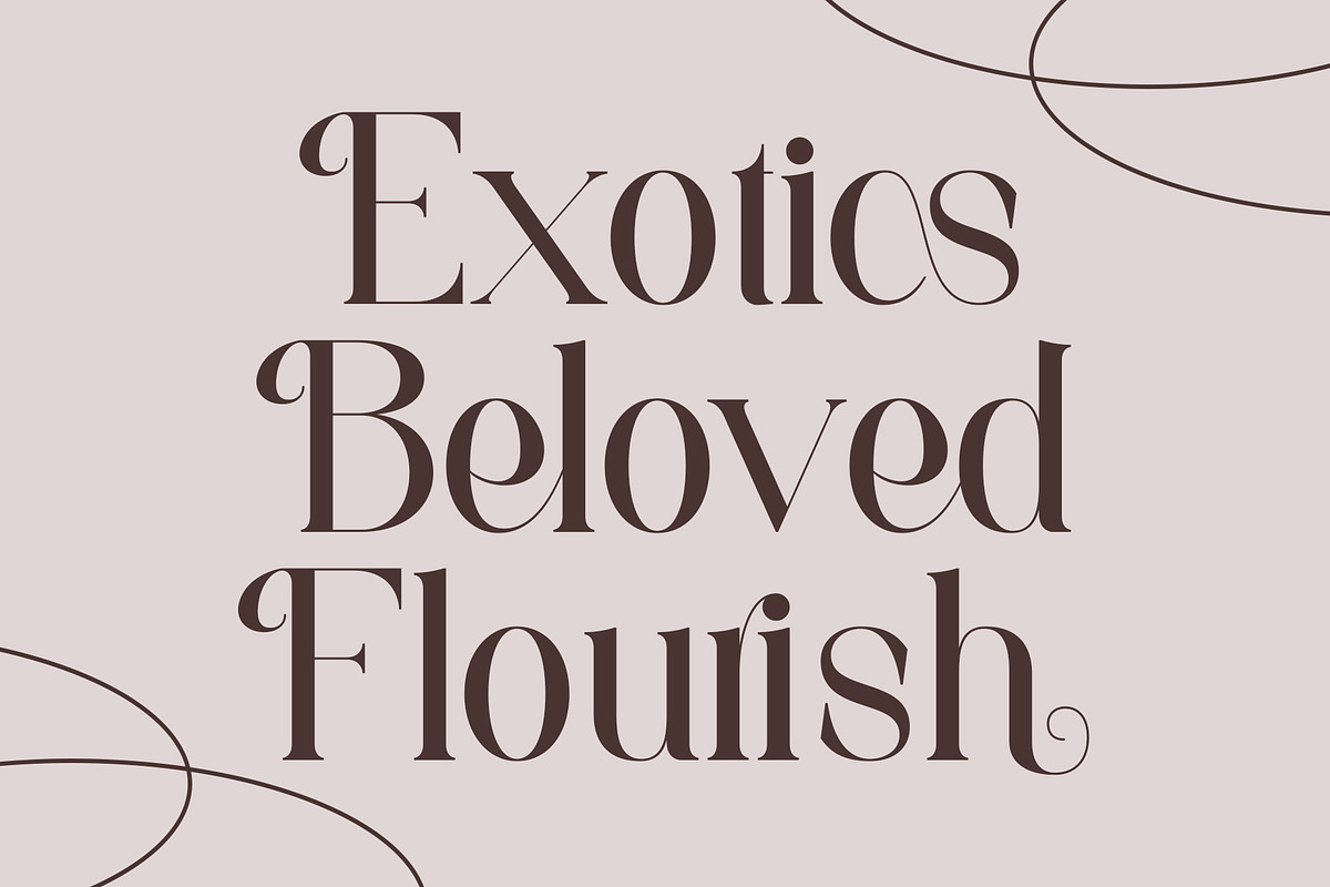Asteria - Luxury Serif Font, a Serif Font by Aqeel_Art (Photo 7 of 12)