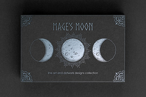Mage's Moon, an Illustration by Croisy