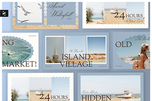 Travel Vlog Thumbnail, a Social Media Template by Neermana