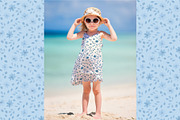 Blue watercolor floral collection, a Pattern Graphic by Wild Rose (Thumbnail 5 of 8)