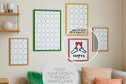 Poster Gallery Wall Contemporary, a Product Mockup by SigaSigaMockup (Thumbnail 2 of 4)