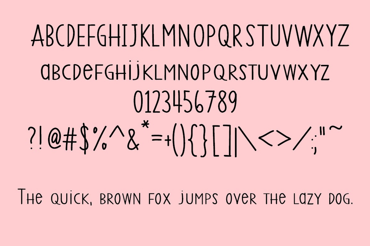 Vanilla Gelato- Handwritten Font preview 2