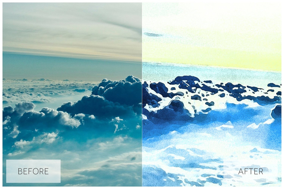 Lovely Watercolor Effect Actions, an Action Add-On by JasGraphicTools (Photo 27 of 36)