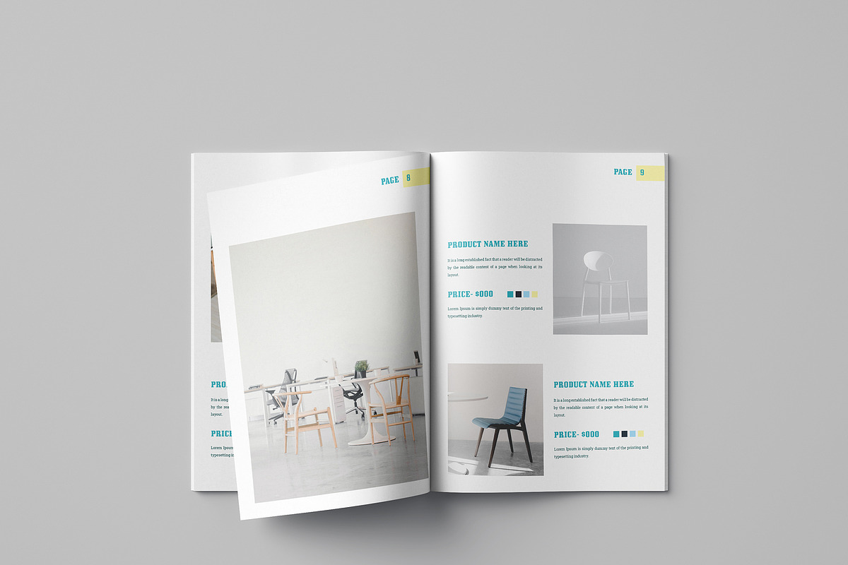 Product Catalog, a Brochure Template by mijli (Photo 6 of 19)