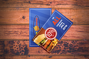 Fast Food Restaurant Coupon, a Card Template by Konakchiev (Thumbnail 1 of 3)
