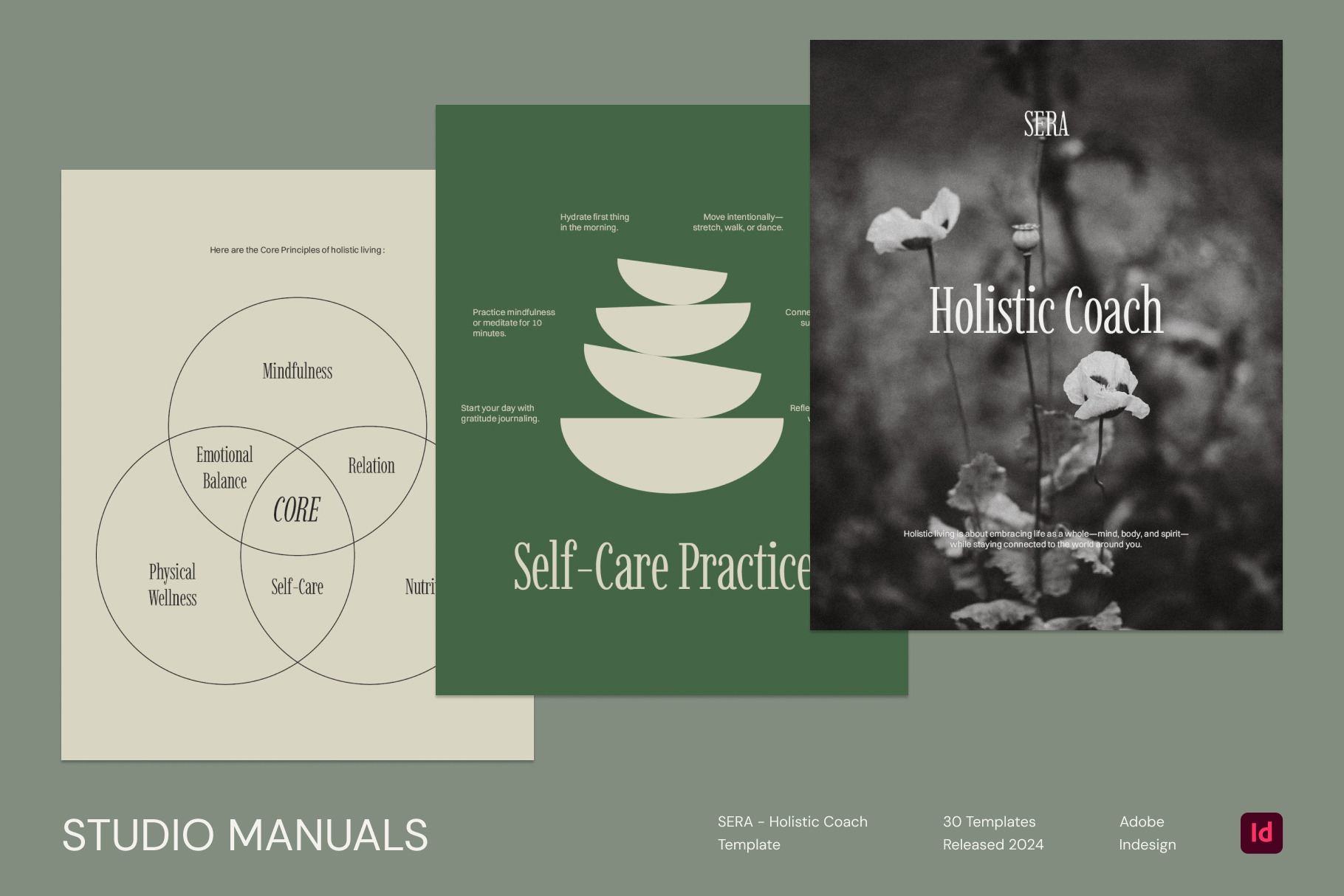 Sera  Holistic Coach by Studio Manuals  Creative Market