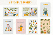 Gardening clipart, stickers. Plants, an Illustration by ann_etc (Thumbnail 4 of 11)