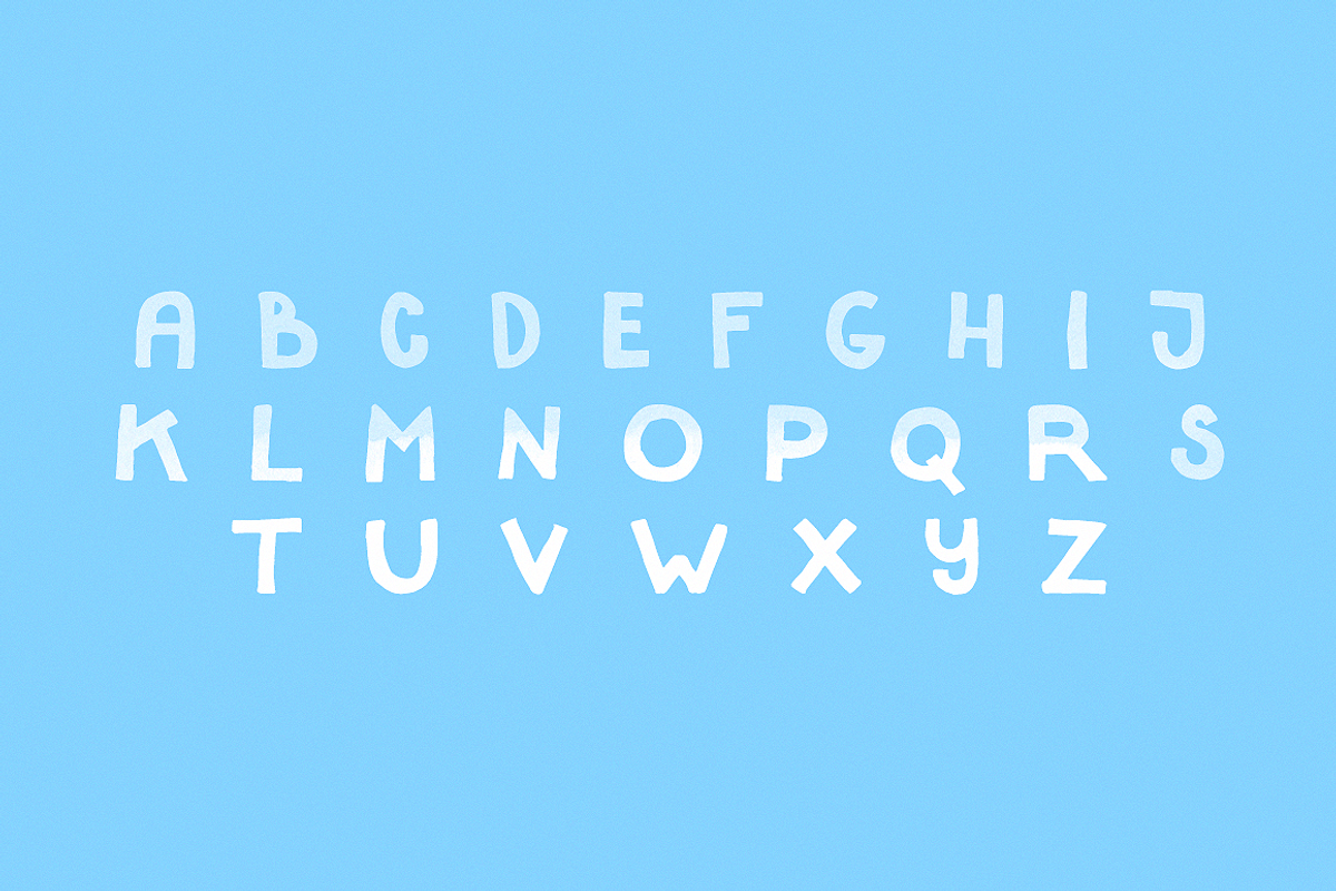 Tiburon — Font preview 2