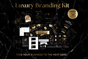 1000 Branding Kit Black Canva, a Branding & Logo Template by CopertiniStudio (Thumbnail 1 of 9)