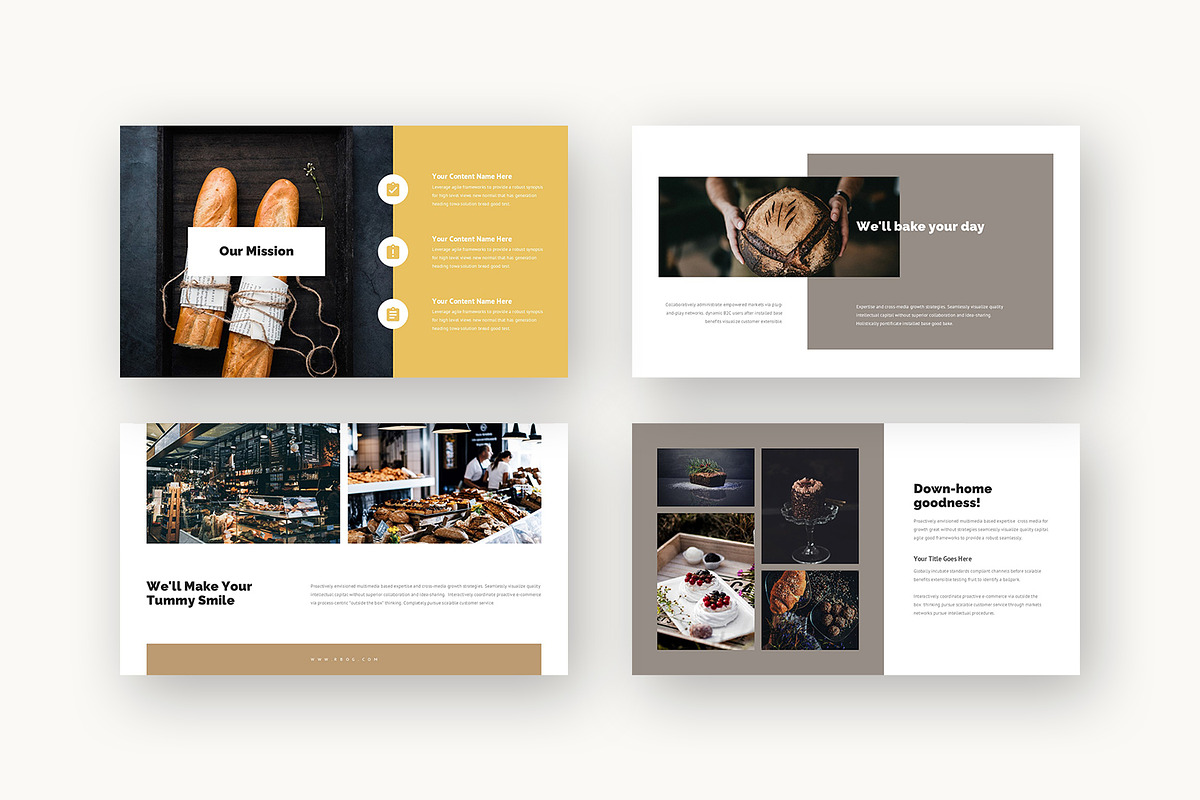 Rbog : Sourdough Shop Keynote, a Presentation Template by Punkl Camp (Photo 3 of 16)