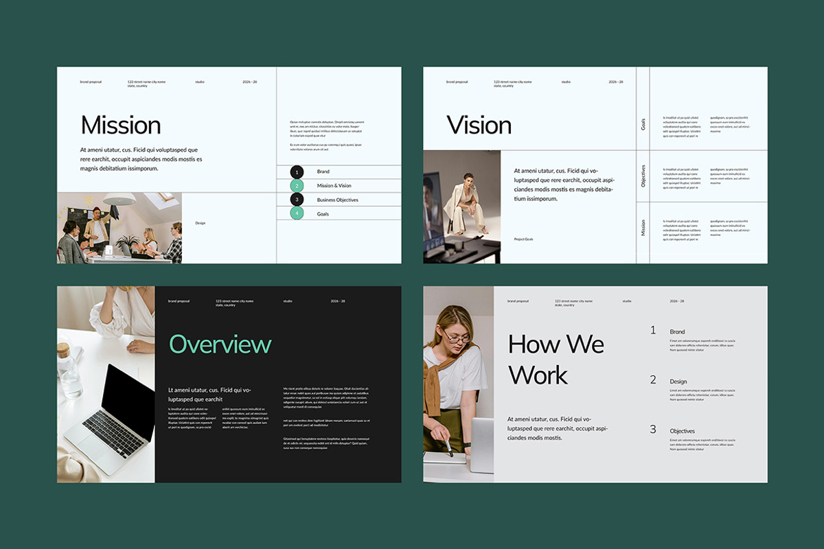 Project Proposal Keynote Template preview 4