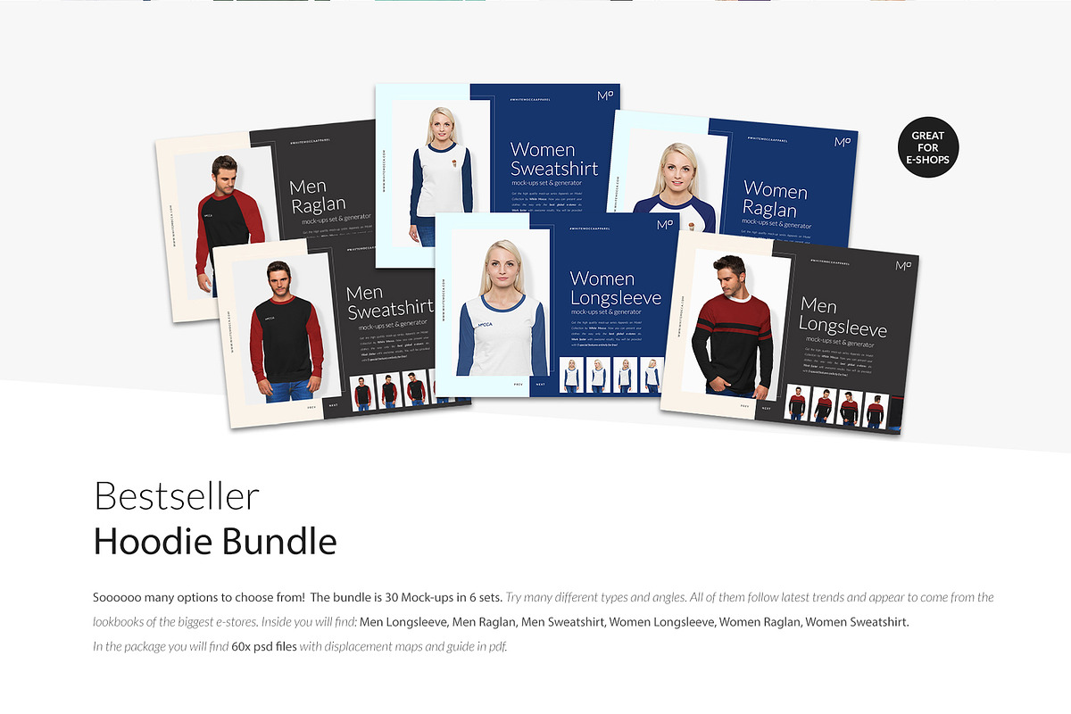 LONGSLEEVE BUNDLE 30xMock-ups + DEMO, a Books & Magazine Mockup by Apparel_Mockups (Photo 8 of 32)