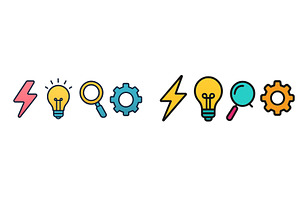 Creative illustration of various, a Technology Illustration by ZinetroN