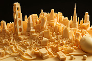 Cheese City. 36 images, a Food Illustration by Handmadefont (Thumbnail 5 of 11)