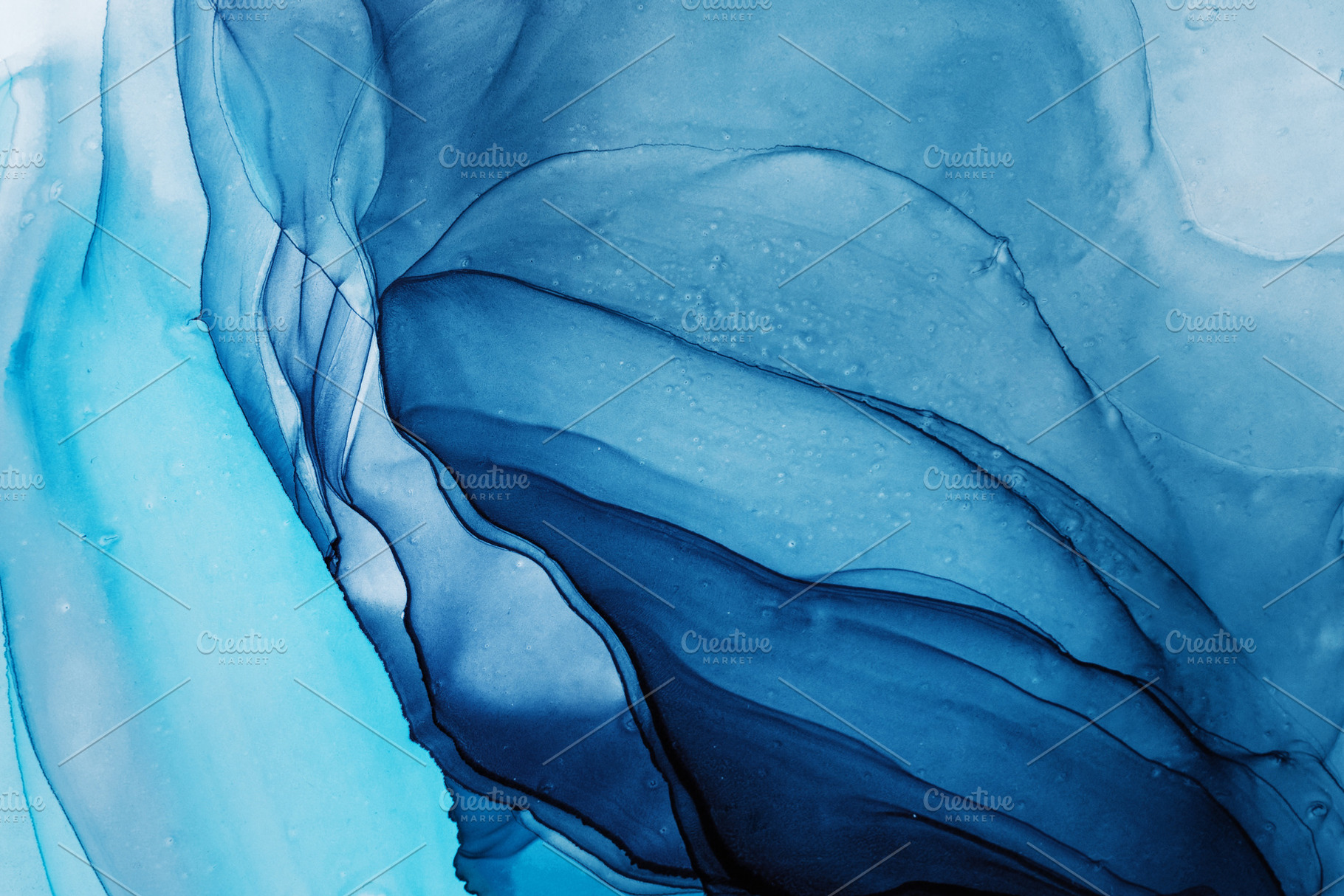 Abstract alcohol ink background in b, an Abstract Photo by Anntuan