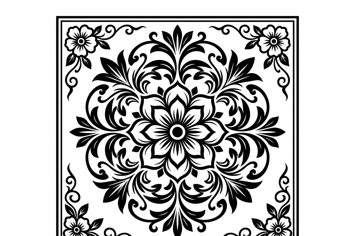 50 Elegant Floral Ornament Bundle, a Decorative Illustration by Amazin_art (Photo 28 of 29)