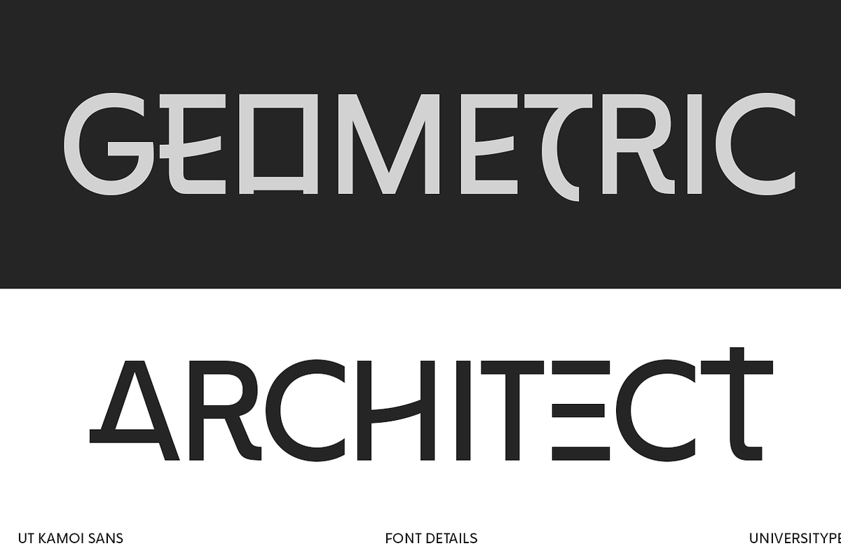UT Kamoi Sans - A Geometric Sans, a Sans Serif Font by Universitype (Photo 3 of 18)