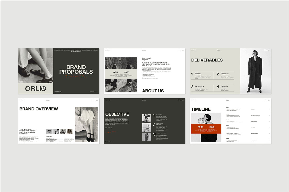 ORLI | Brand Proposal Template preview 7