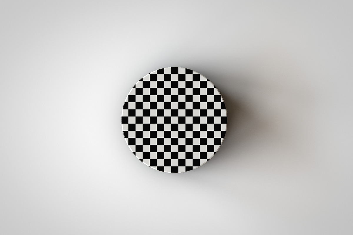 Round Cosmetic Tin Mock-Up, a Cups & Container Mockup by TSOBG (Photo 10 of 14)