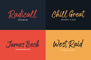 Nervous Brush Font, a Script Font by trustha (Thumbnail 10 of 15)