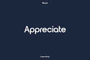 iBrand - Logo Font, a Sans Serif Font by LoneArmy (Thumbnail 9 of 9)