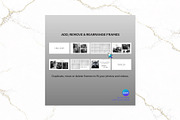 Funeral Slideshow B&W Canva FS001, a Presentation Template by TyphoonStudio (Thumbnail 7 of 8)