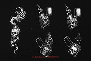 10 Bundle Dark Art Lighter Fire Flam, an Illustration by Morspective (Thumbnail 3 of 7)
