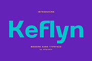 Keflyn - Modern Sans Typeface, a Sans Serif Font by Font Kingdom (Thumbnail 1 of 5)
