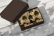 Vintage Palm Tree Repeat Patterns, a Pattern Graphic by Journal Haven (Thumbnail 3 of 5)