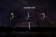 Starlight | Script Font, a Handwritten Font by Scratchones (Thumbnail 8 of 9)