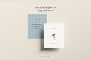 Instagram Templates for Sleep Coach