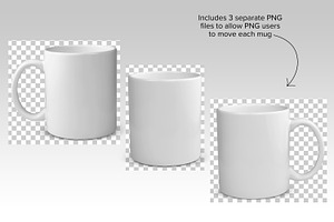 11 Oz. Full Wrap Mug Mockup