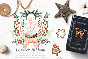 Christmas Watercolor Crest DIY, a Decorative Illustration by Graphic Box (Thumbnail 7 of 10)