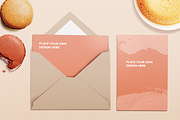 Vol. 1 - 3 Card and Envelope Mockups, a Product Mockup by Moon Starer Studio (Thumbnail 4 of 4)