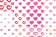 Collection of vector hearts, a Texture Illustration by tamara.comotomka (Thumbnail 2 of 2)