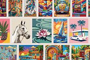 Entire Shop Bundle, a Wallpaper Graphic by Helospace (Thumbnail 8 of 10)