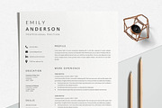 Basic CV Template Word, a Resume Template by LucaTheme (Thumbnail 1 of 10)