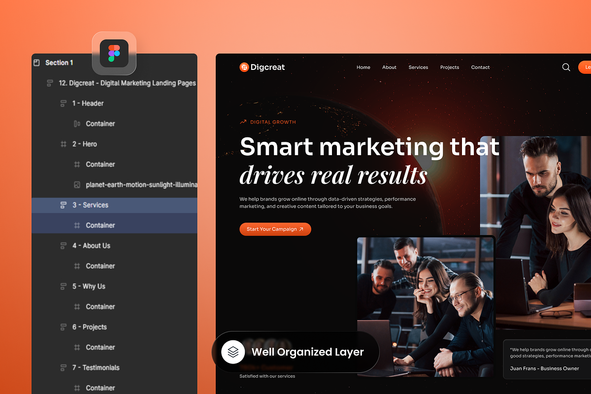 Digcreat - Digital Marketing preview 2